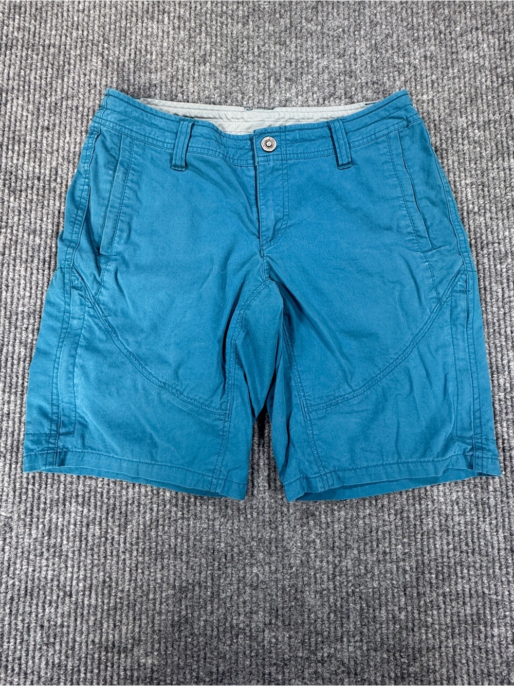 KUHL Women's Blue Spire Splash Shorts Style 6285 S18 Hiking Outdoor Size 4 0510